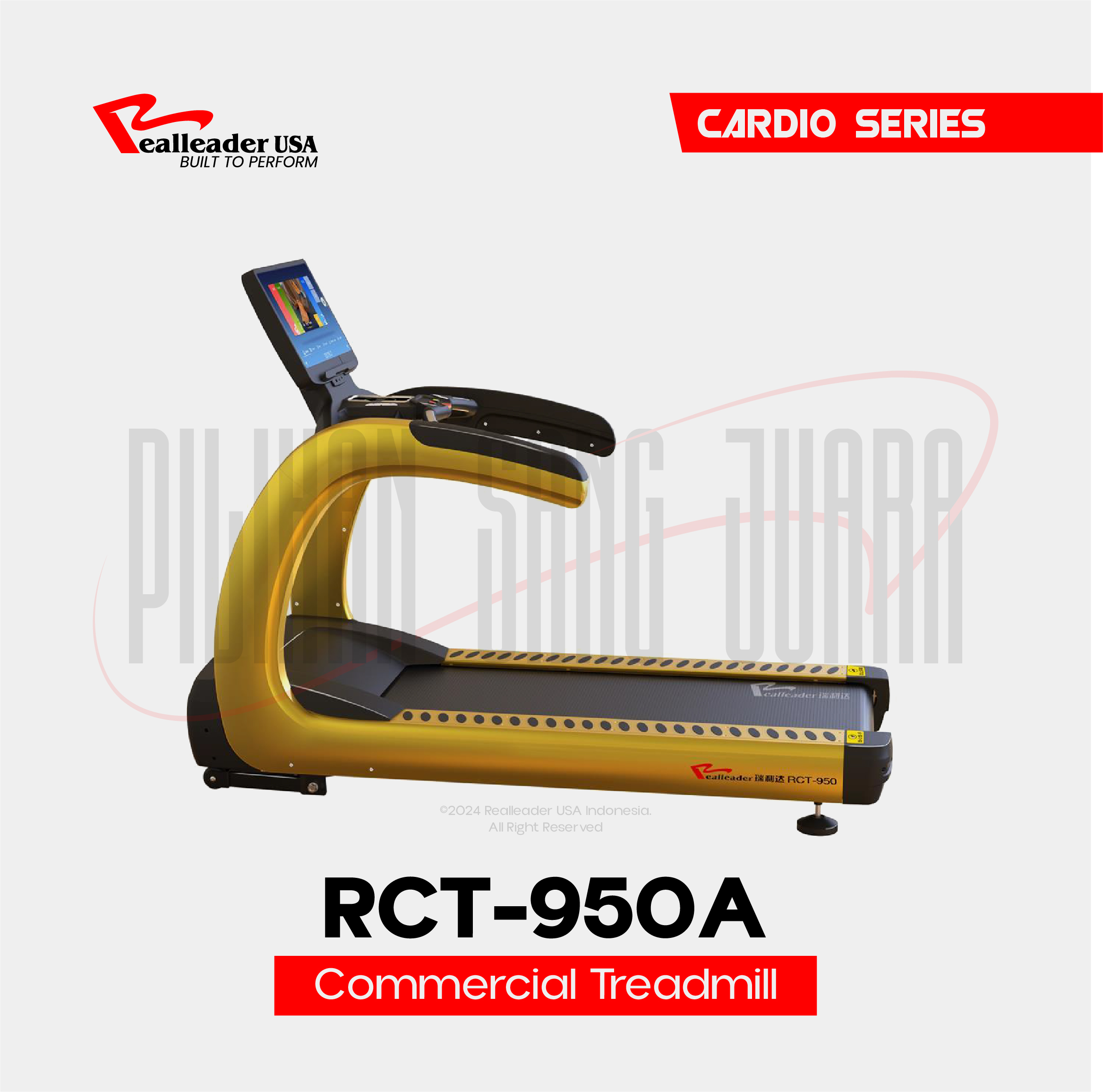 RTC-950A COMMERCIAL TREADMILL