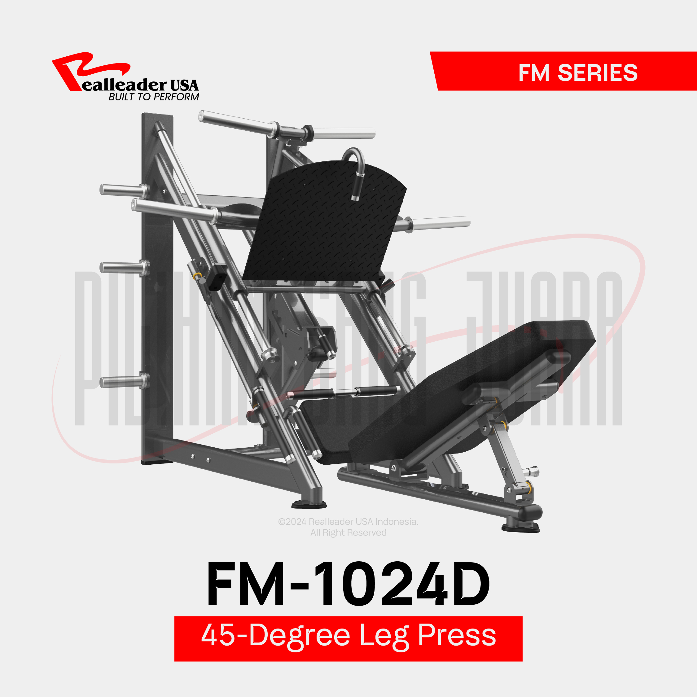 FM-1024D 45-Degree Leg Press