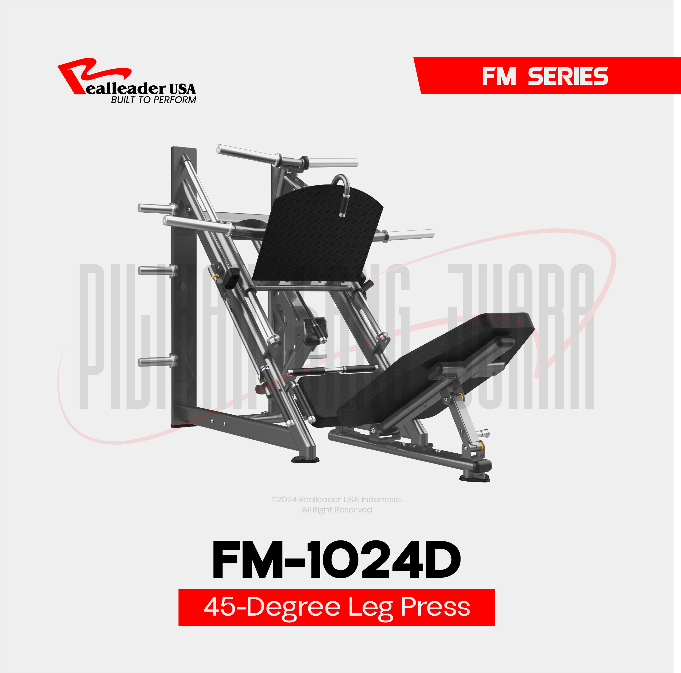FM-1024D 45-Degree Leg Press