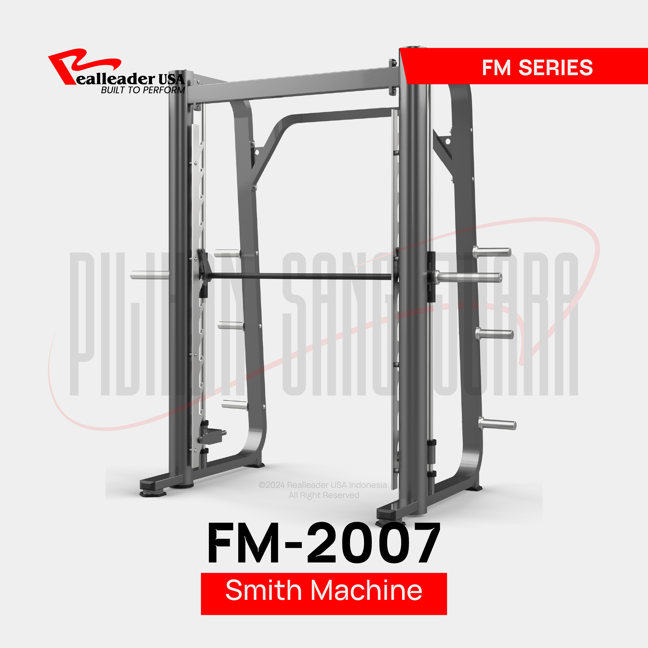 FM-2007 Smith Machine(Counter Balance)
