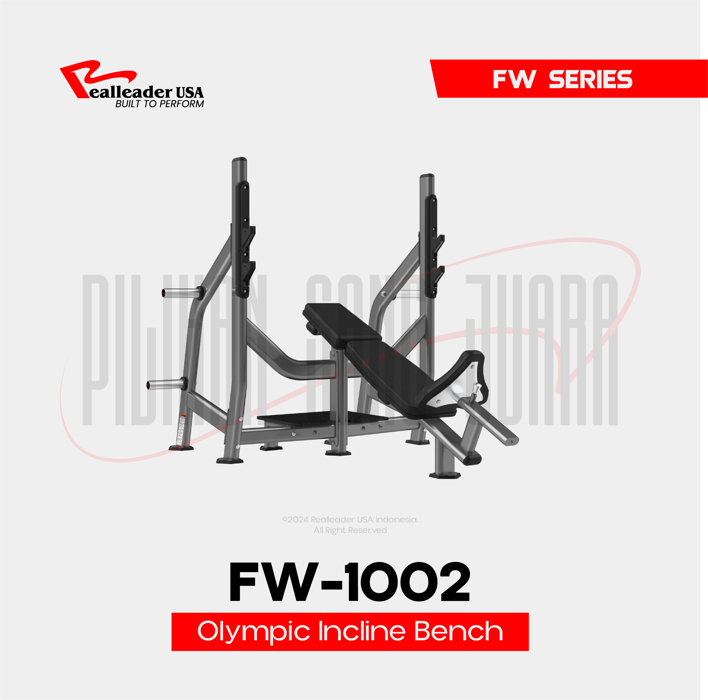 FW-1002 Olympic Incline Press