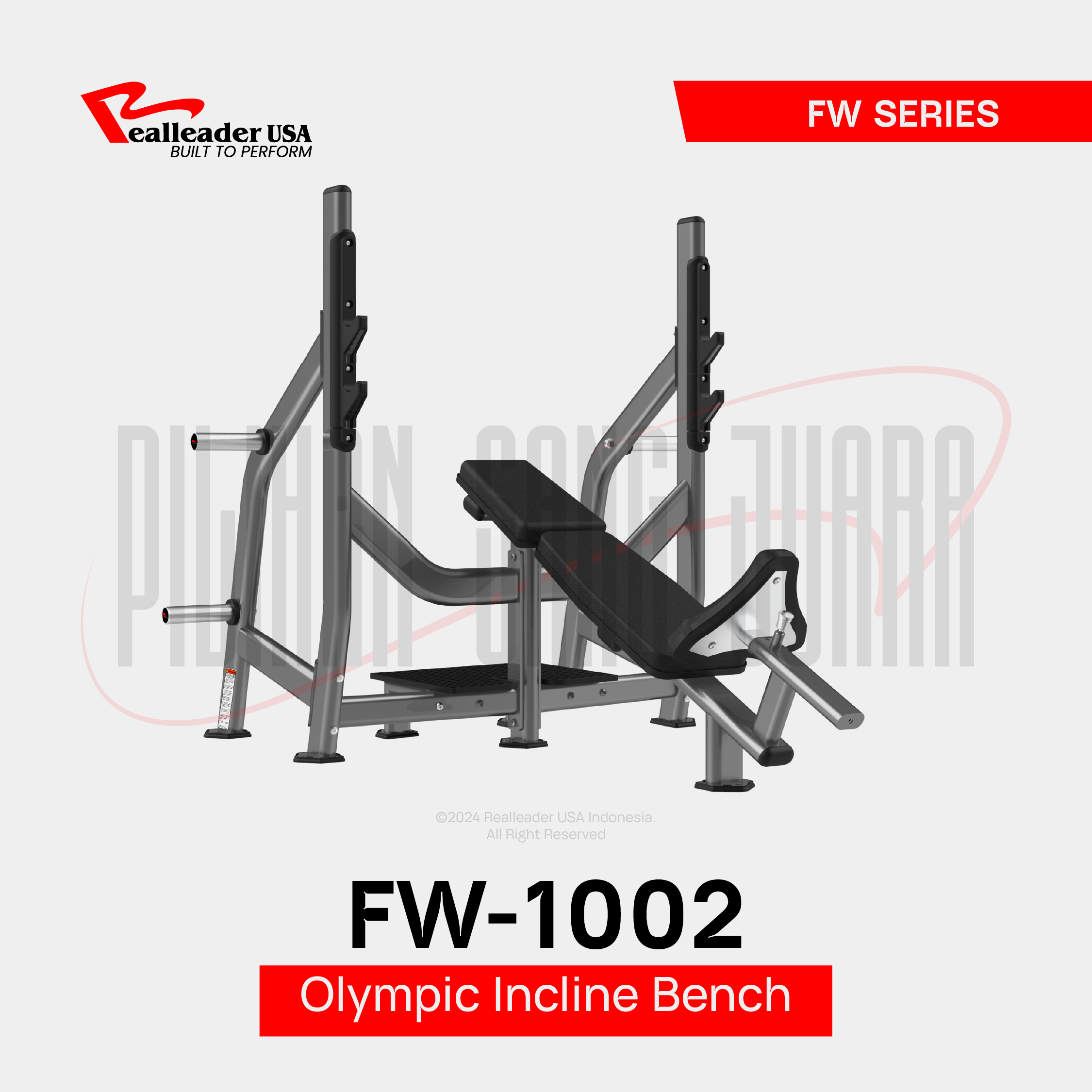 FW-1002 Olympic Incline Press