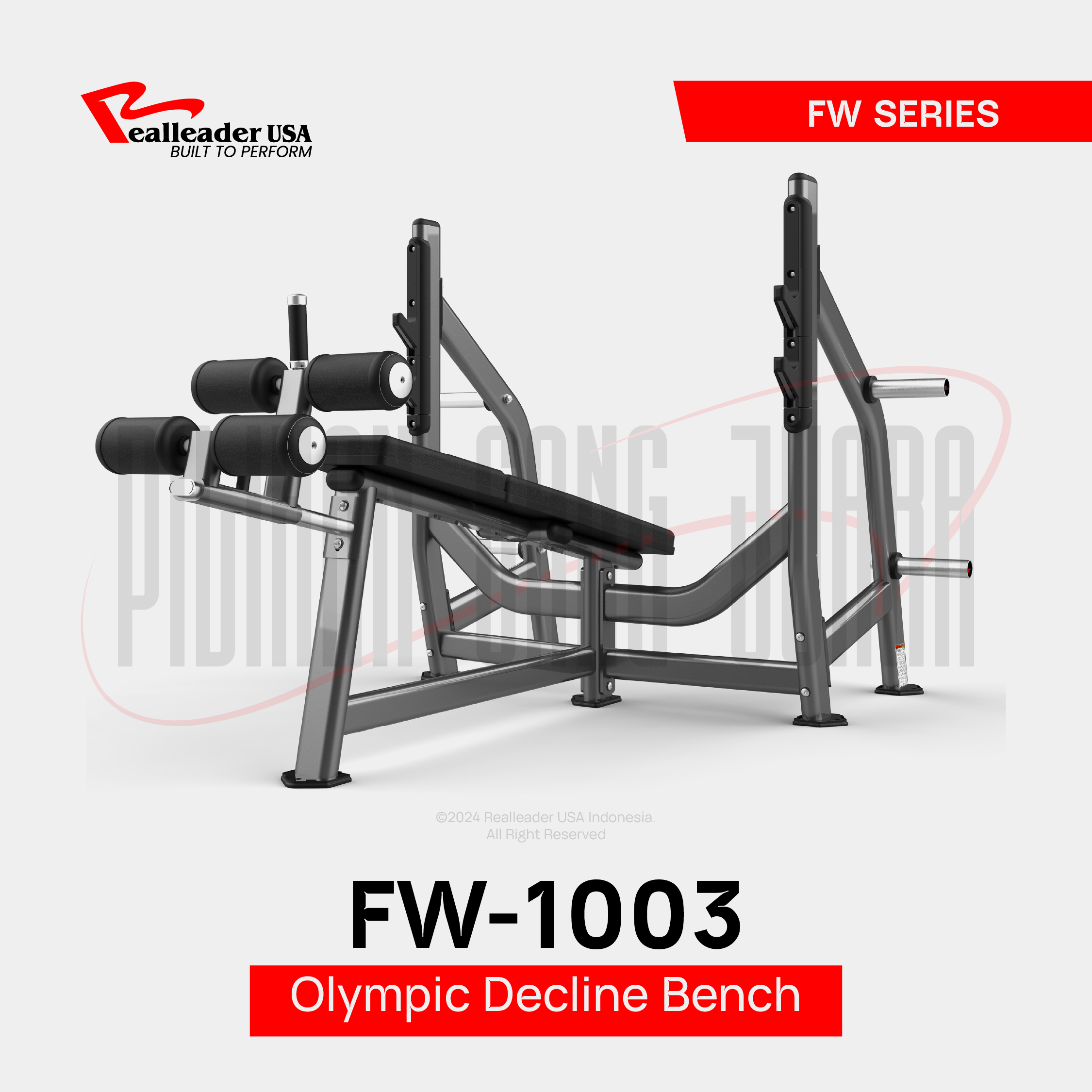 FW-1003 Olympic Decline Bench