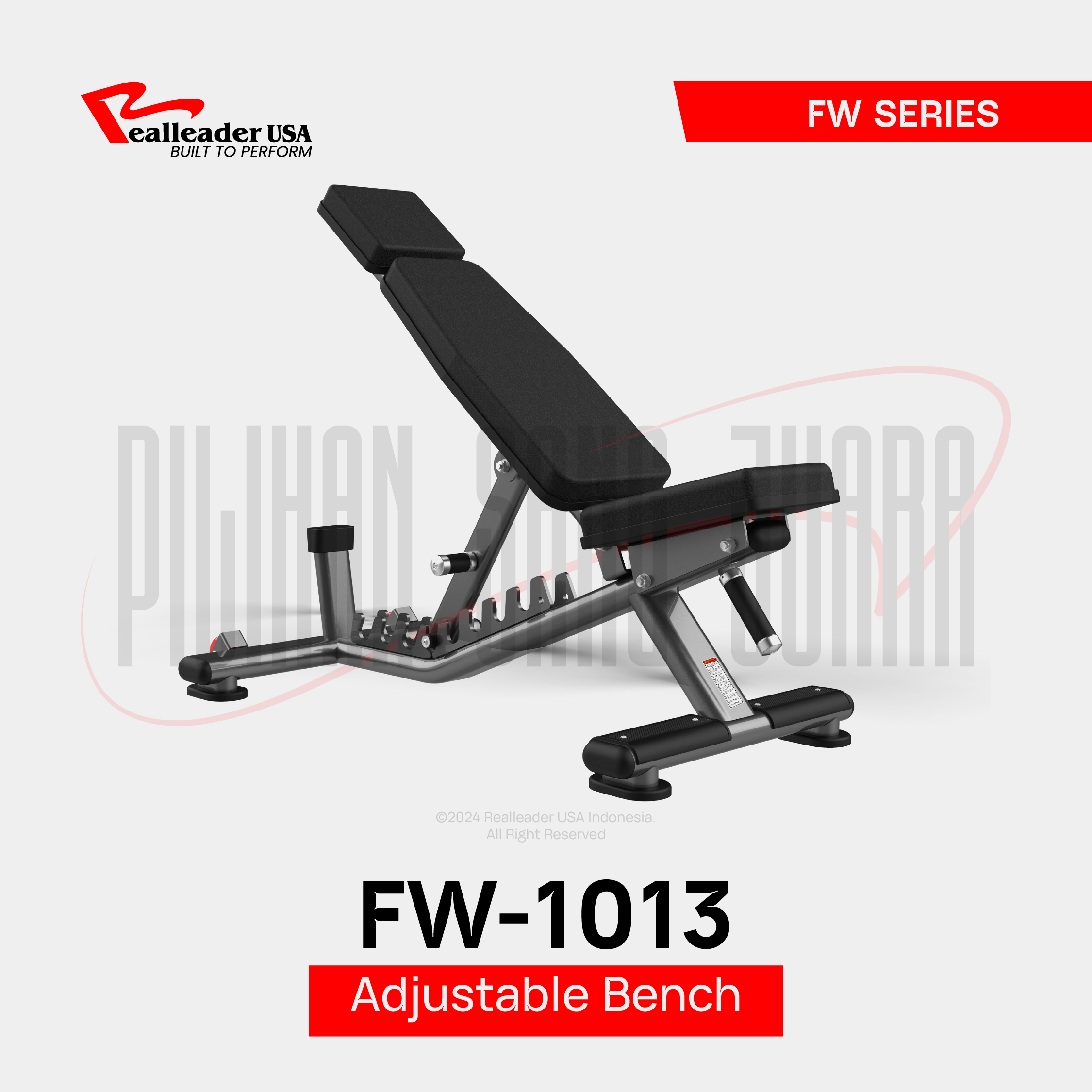 FW-1013 Adjustable Bench