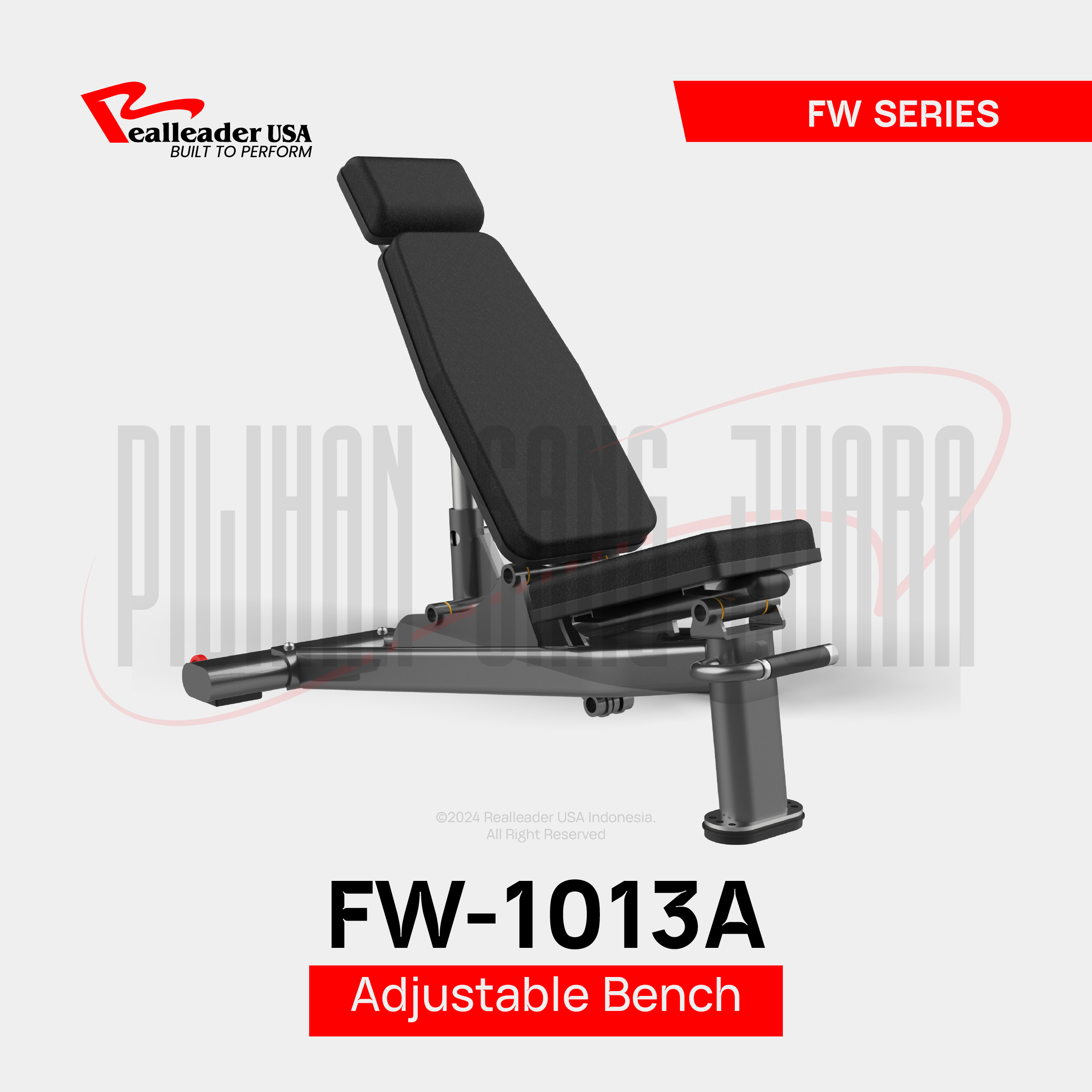 FW-1013A Adjustable Bench