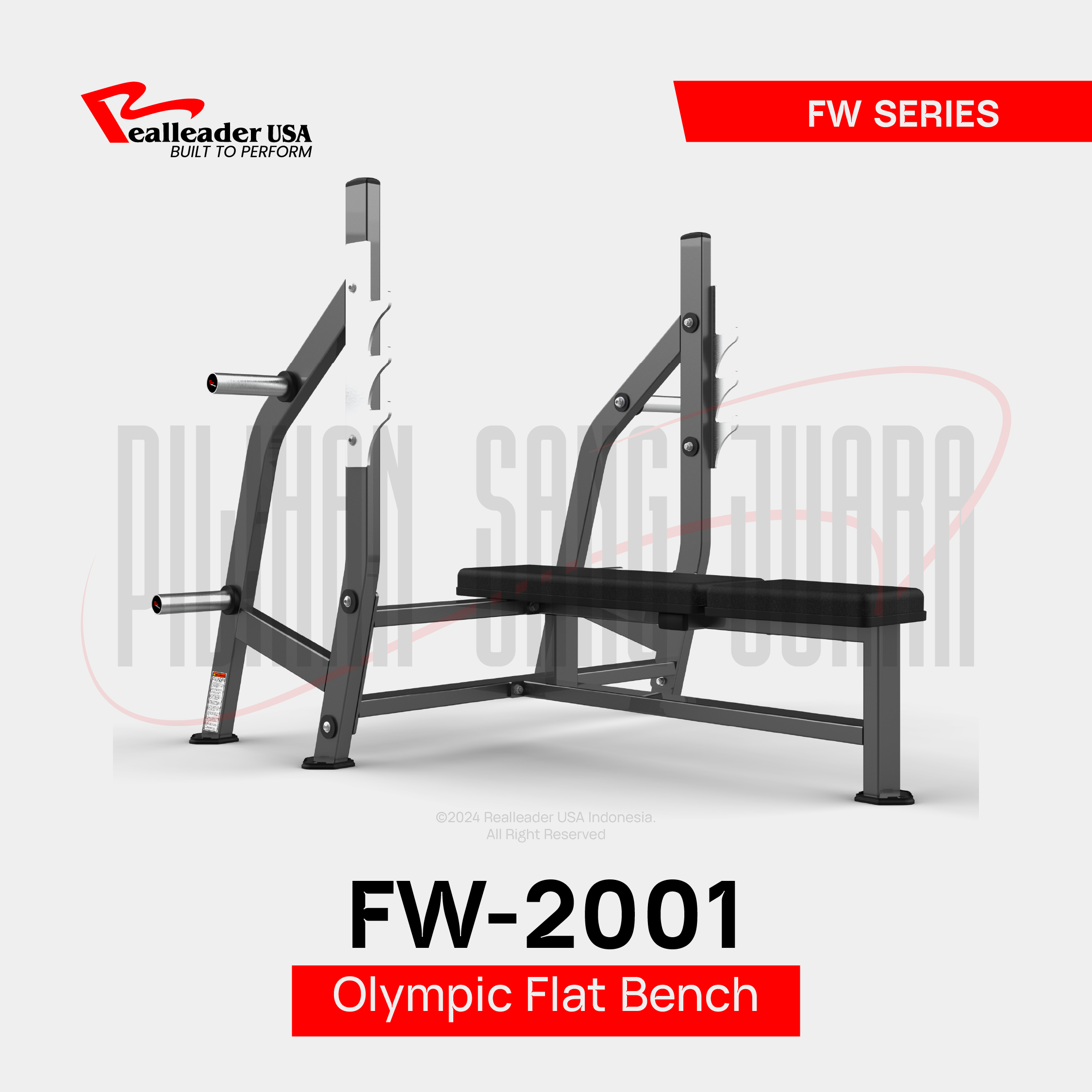 FW-2001 Olympic Flat Bench