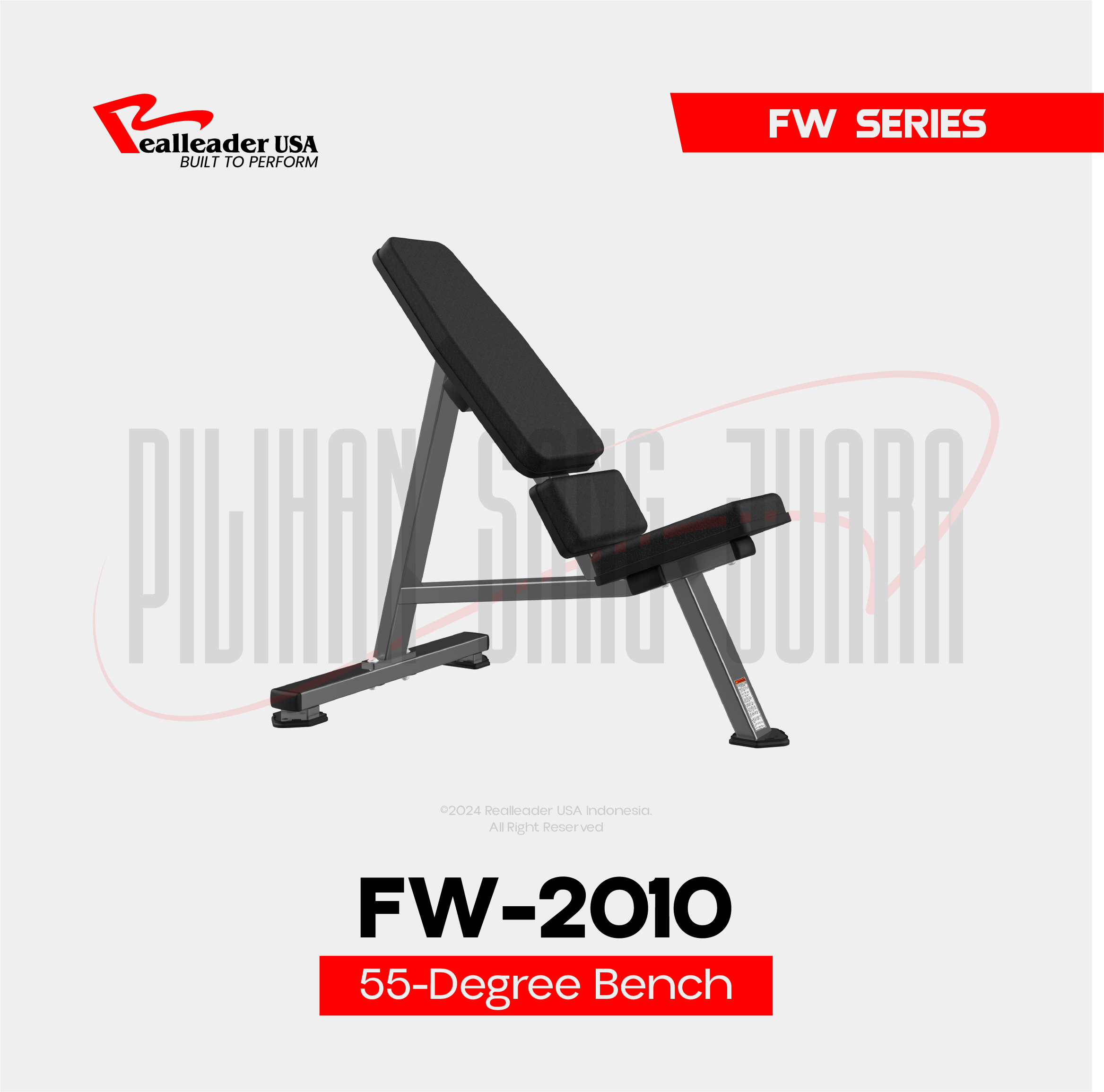 FW-2010 55-Degree Bench