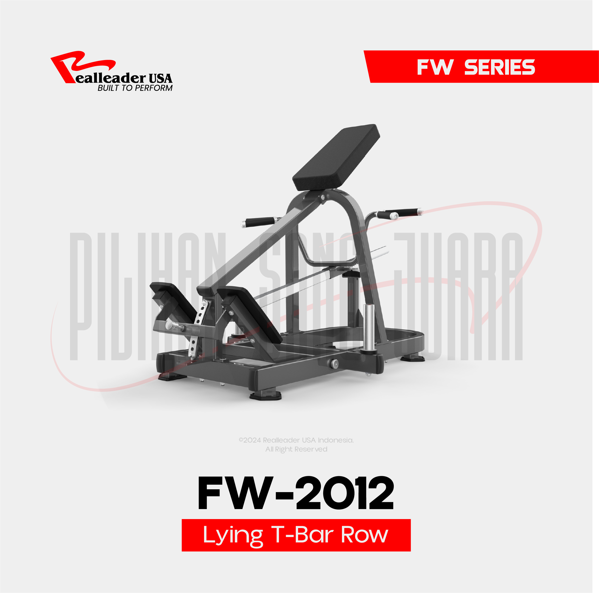 FW-2012 Lying T-bar Row