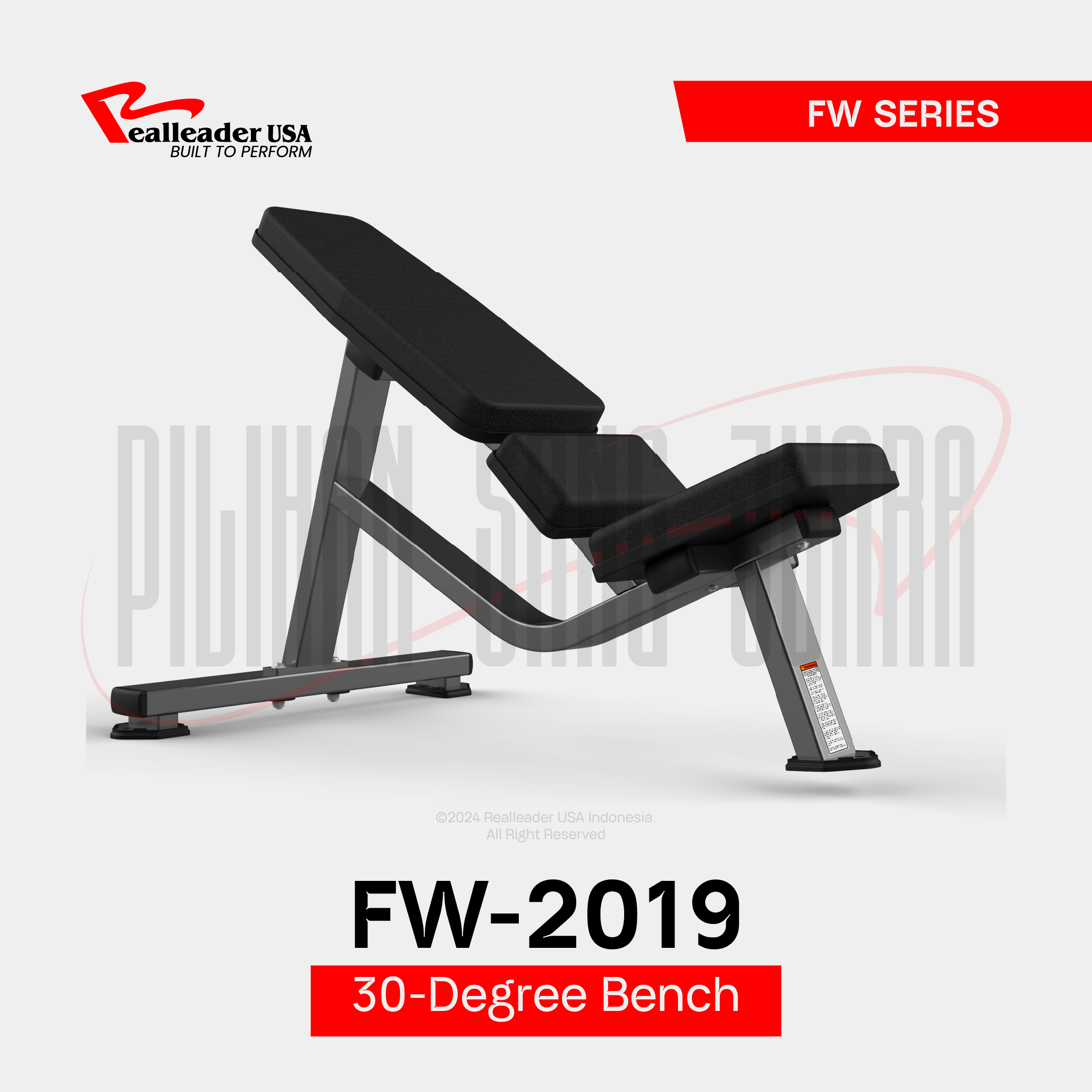 FW-2019 30-Degree Bench