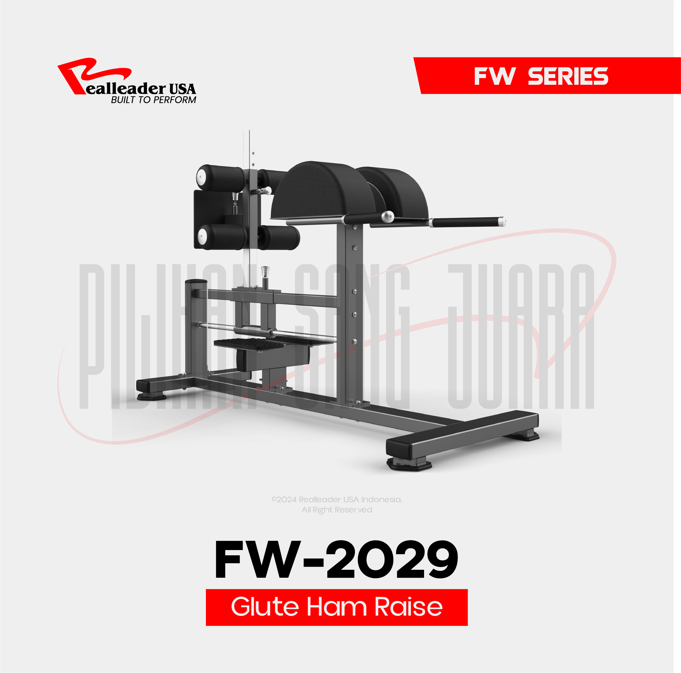 FW-2029 Glute Ham Raise