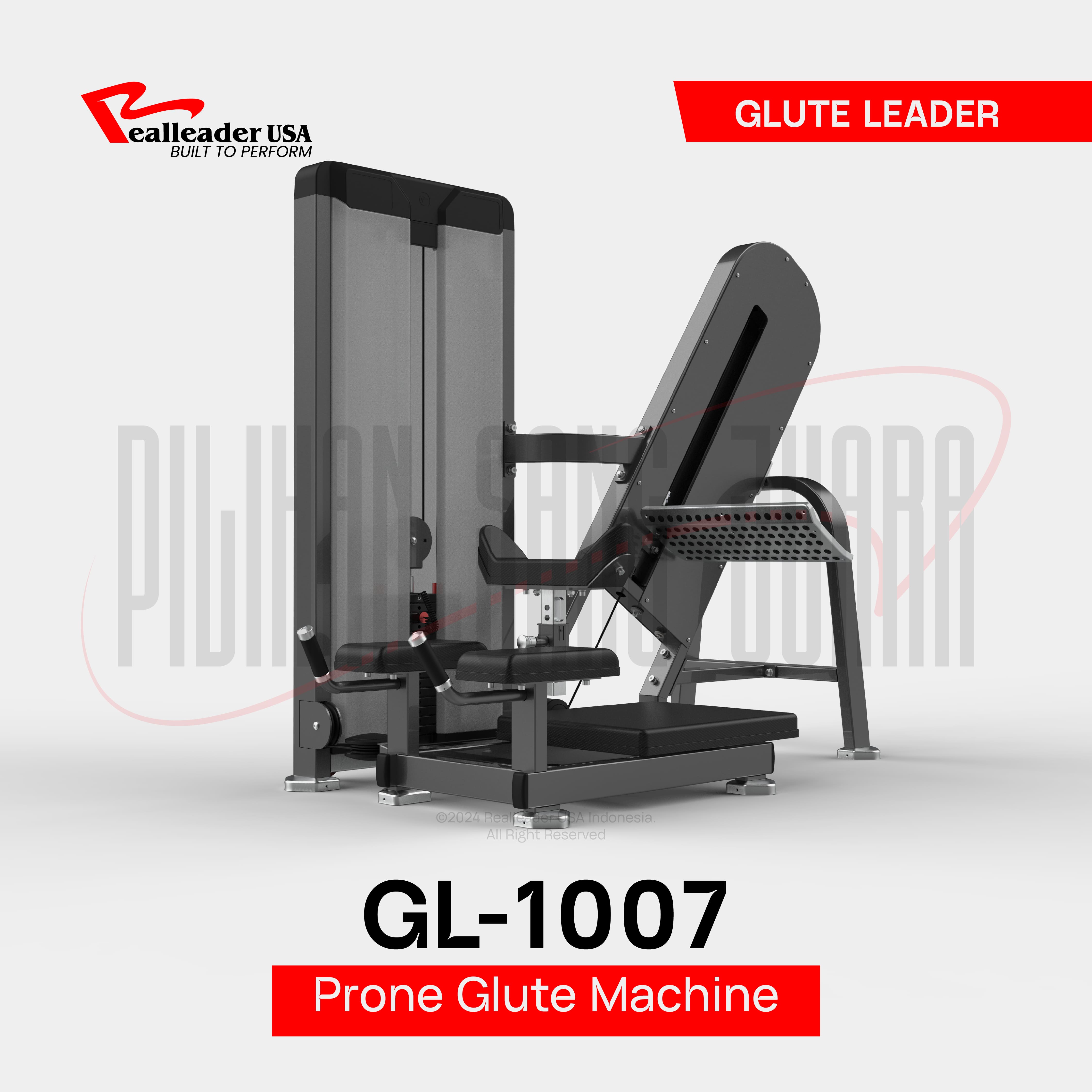GL-1007 Prone Glute Machine