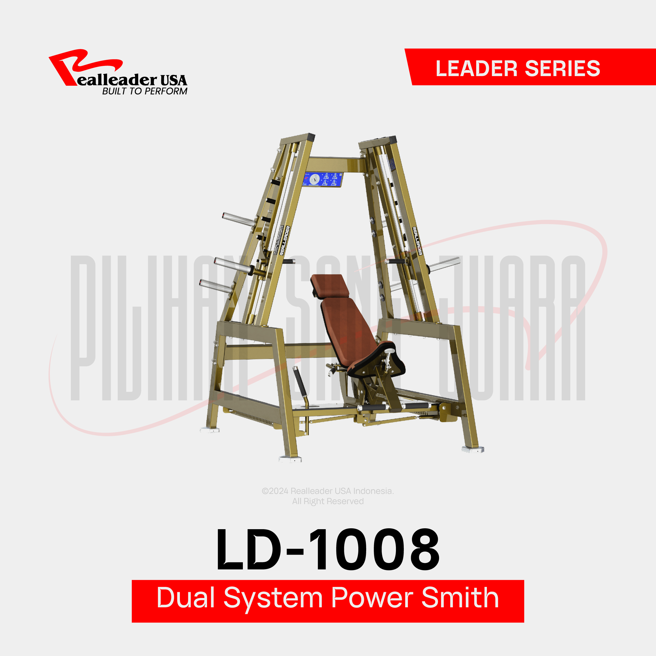 LD-1008 Dual Tower Smith Machine