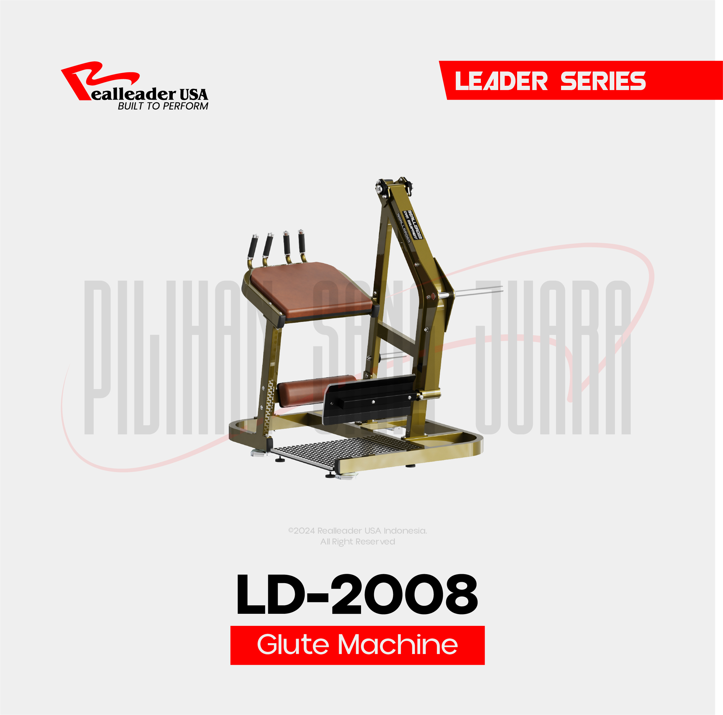 LD-2008 Glute Machine