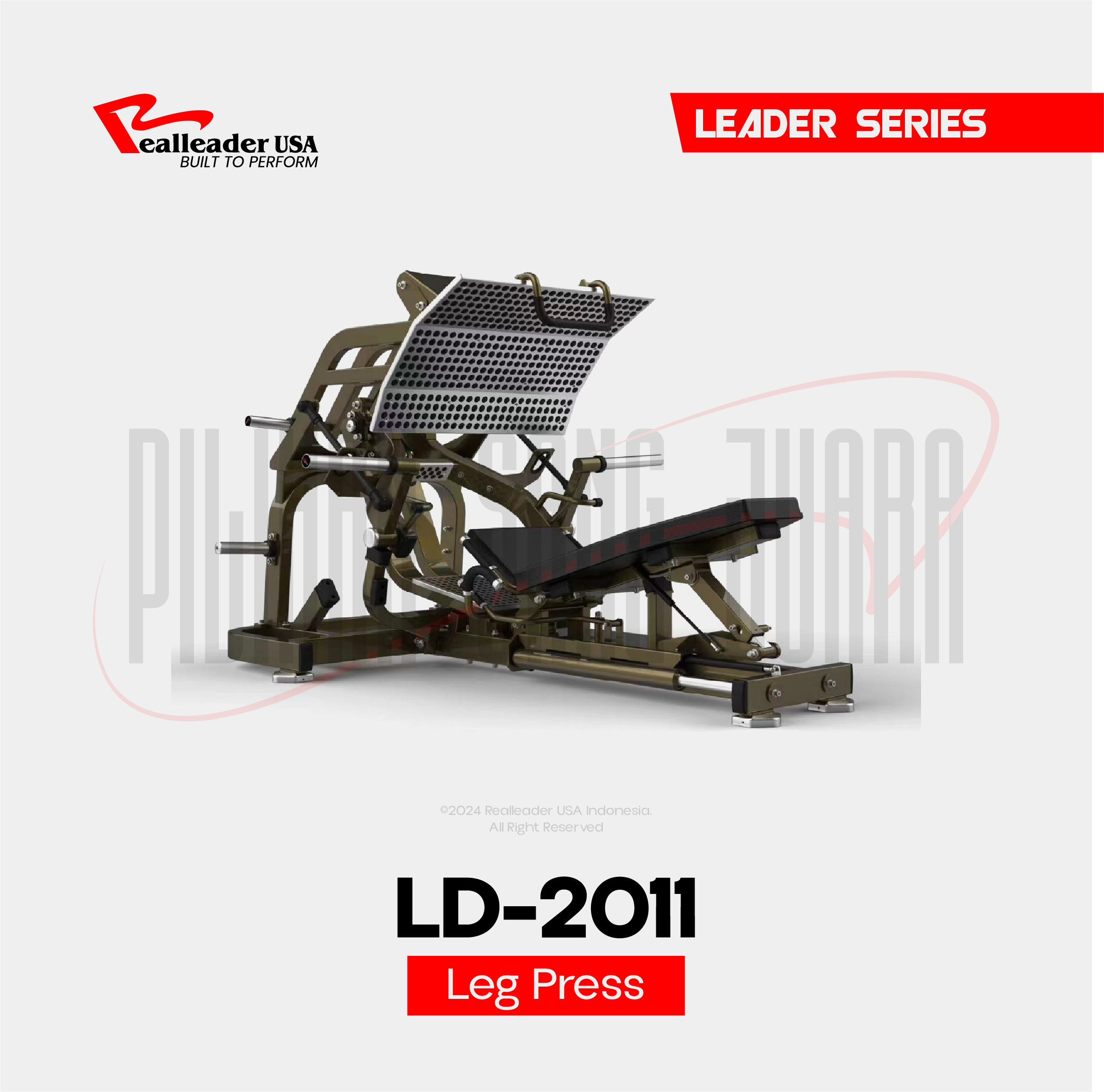 LD-2011 Leader Leg Press 3 IN 1
