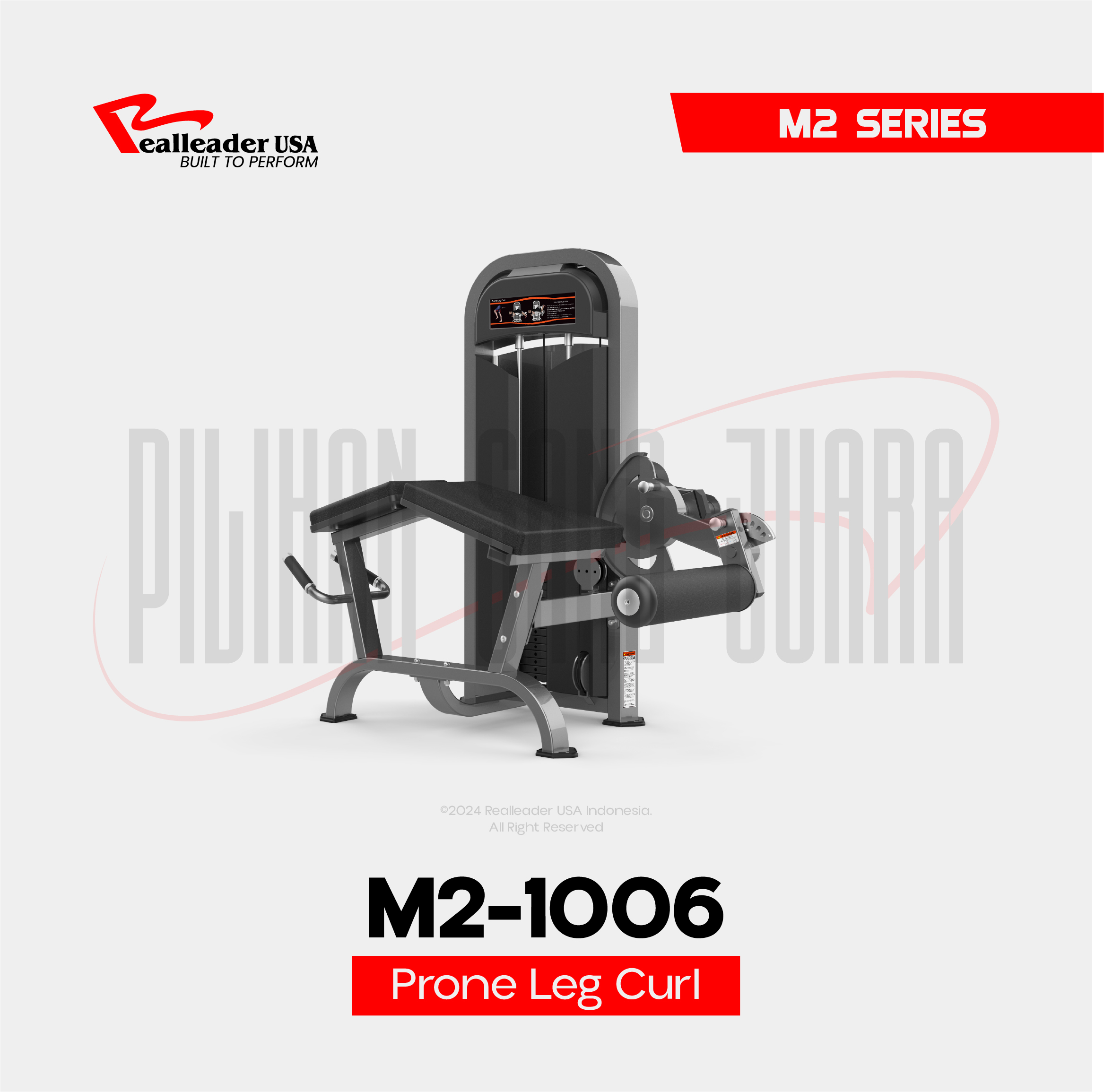 M2-1006 Prone Leg Curl
