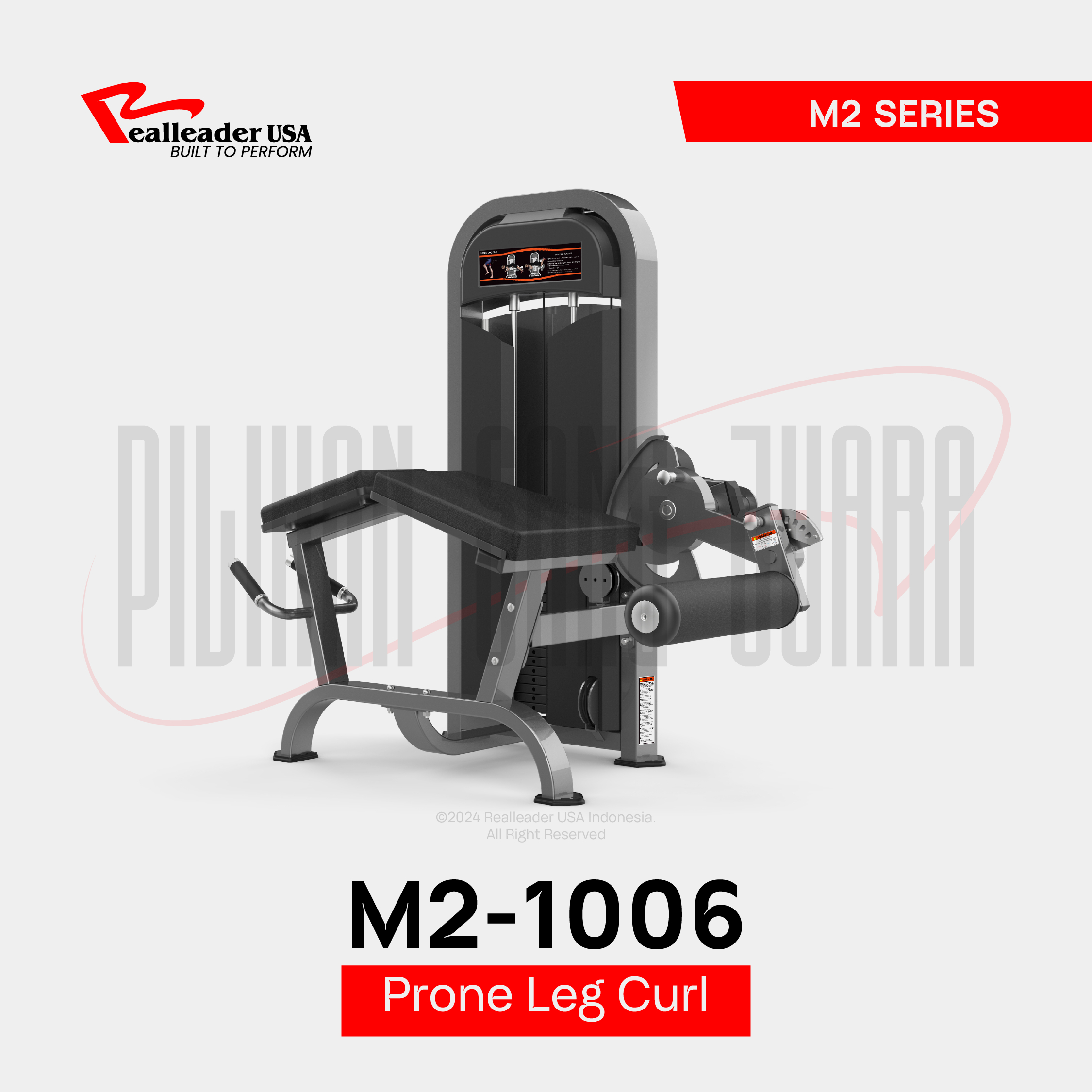 M2-1006 Prone Leg Curl