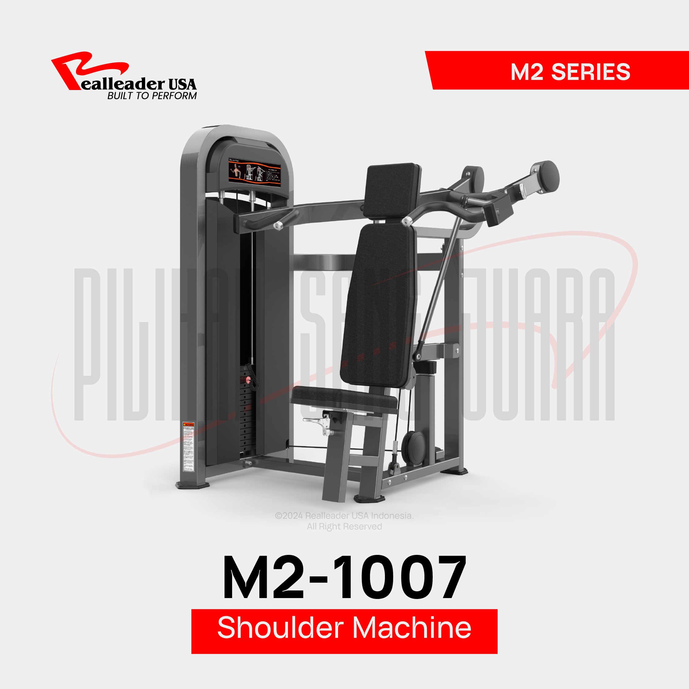 M2-1007 Seated Shoulder Press