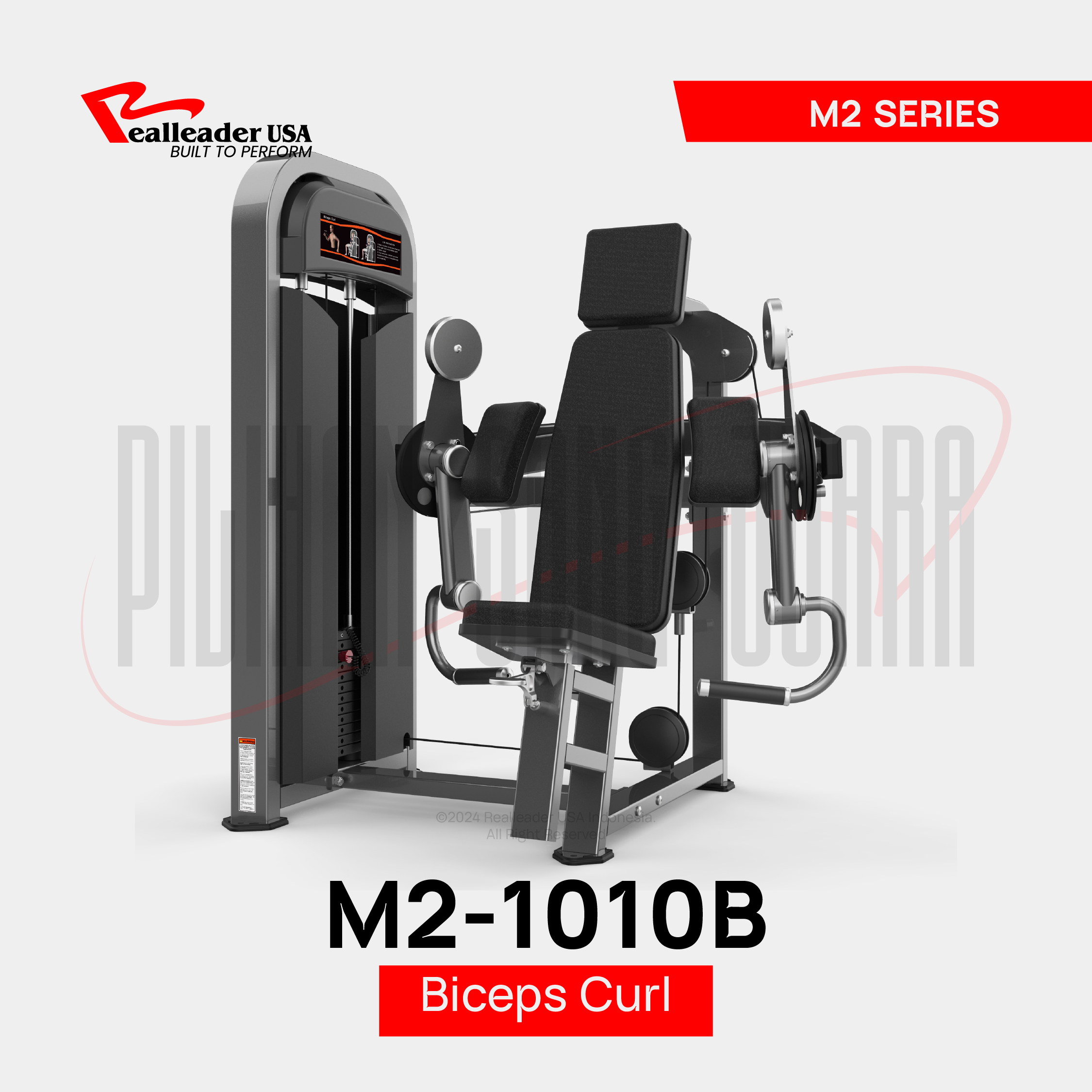 M2-1010B Seated Biceps Curl