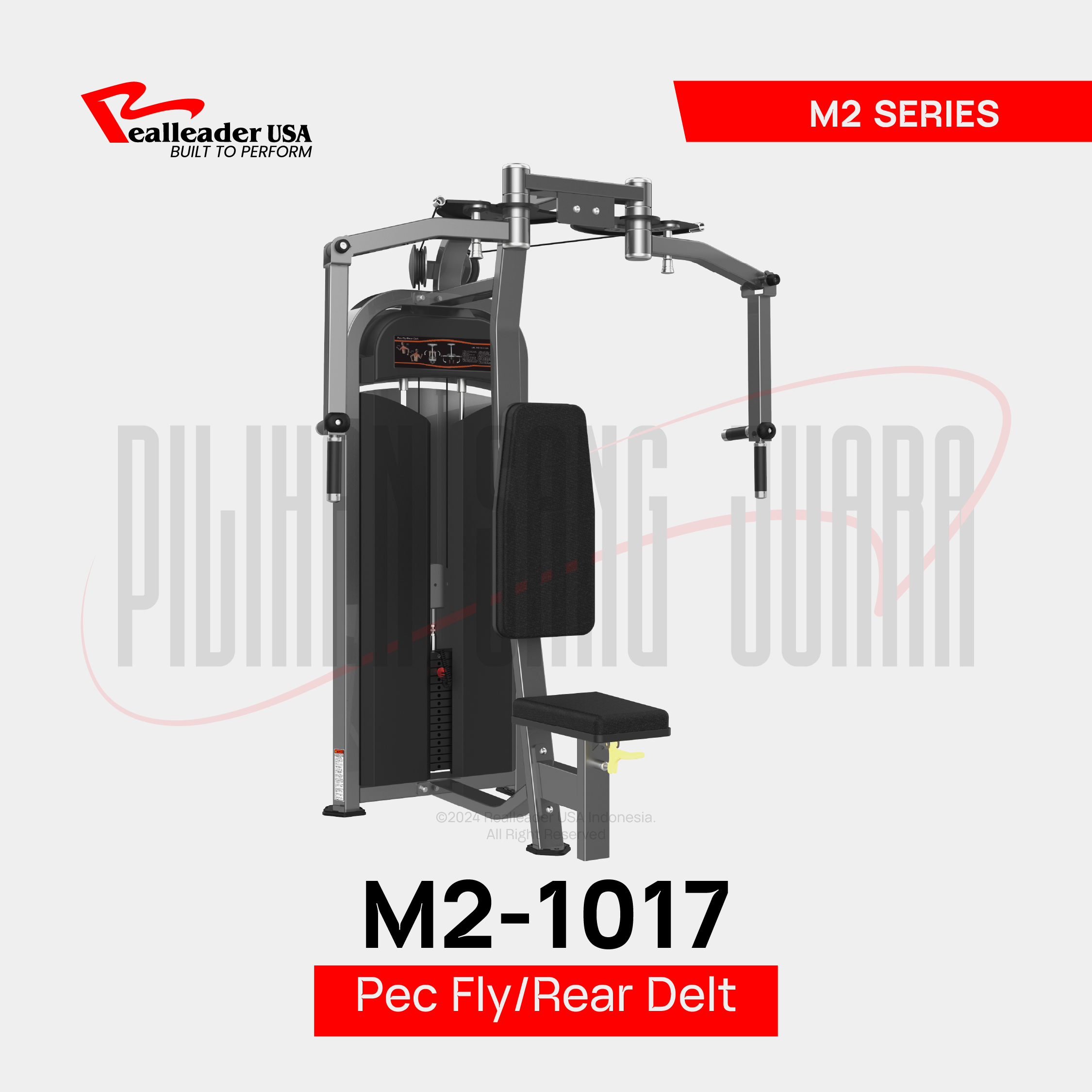 M2-1017 Pec Fly/Rear Deltoid