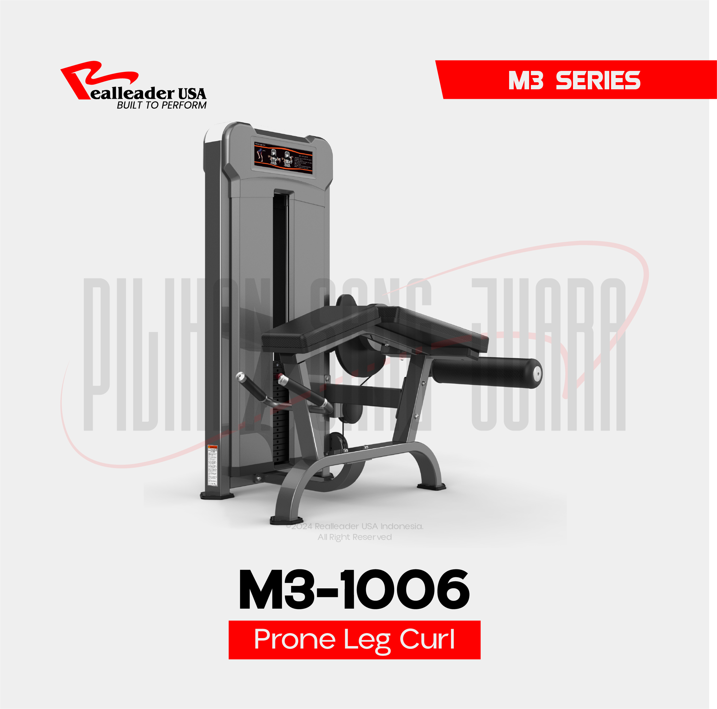 M3-1006 Prone Leg Curl