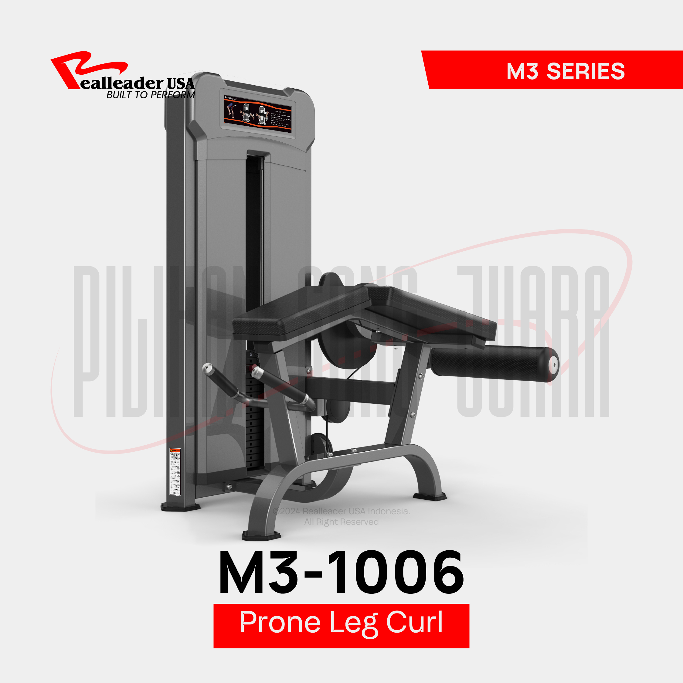 M3-1006 Prone Leg Curl