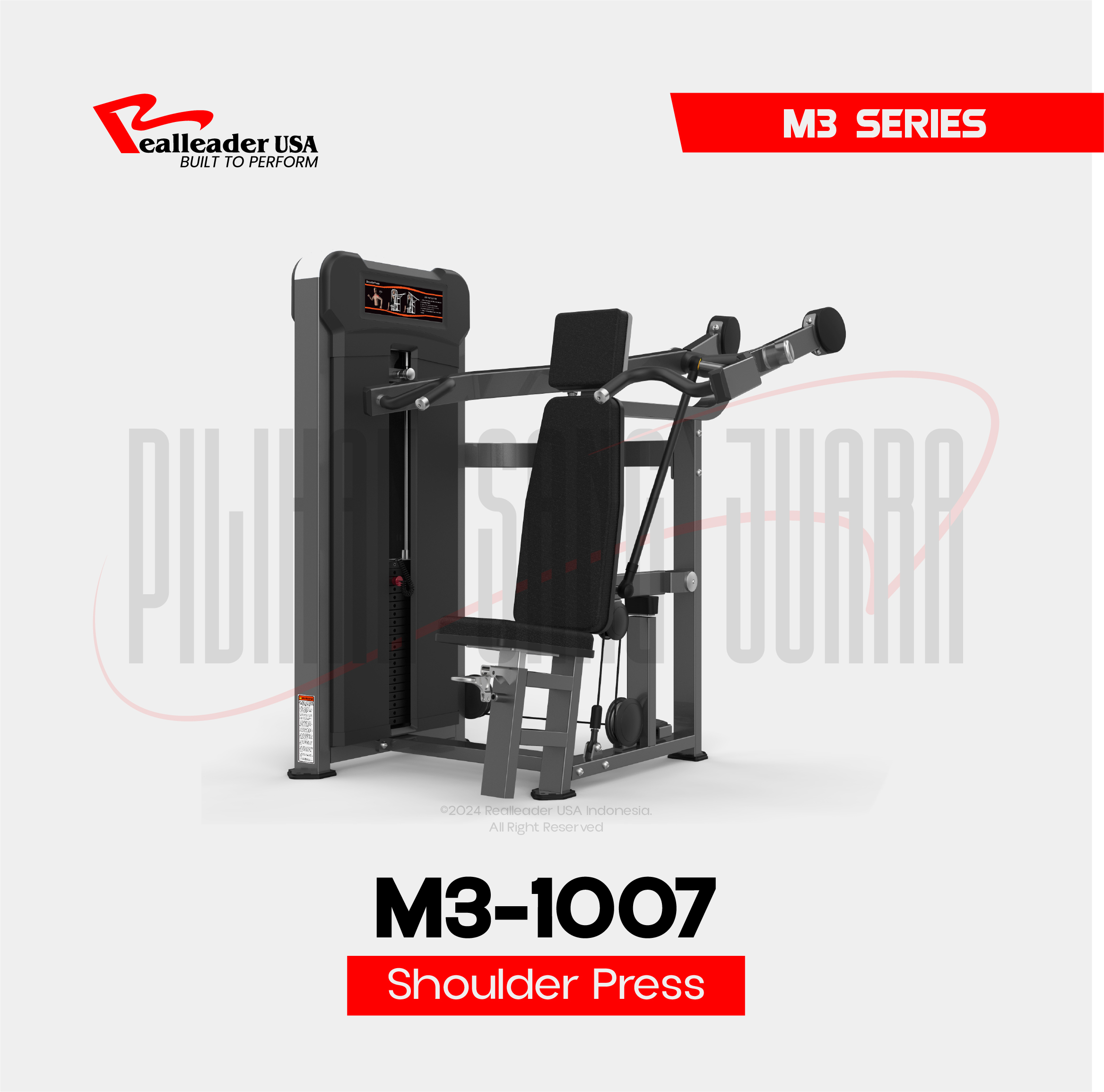 M3-1007 Seated Shoulder Press
