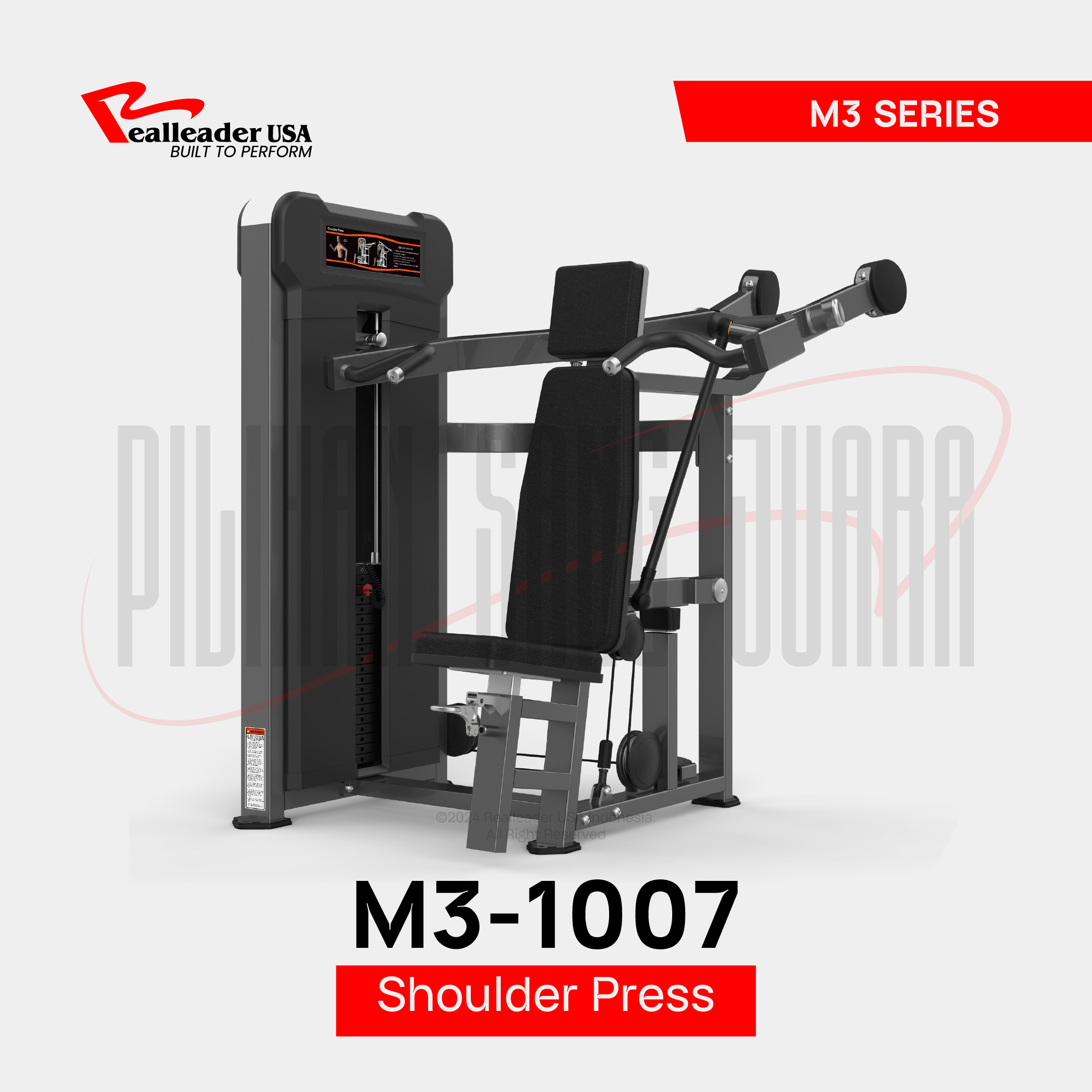 M3-1007 Seated Shoulder Press