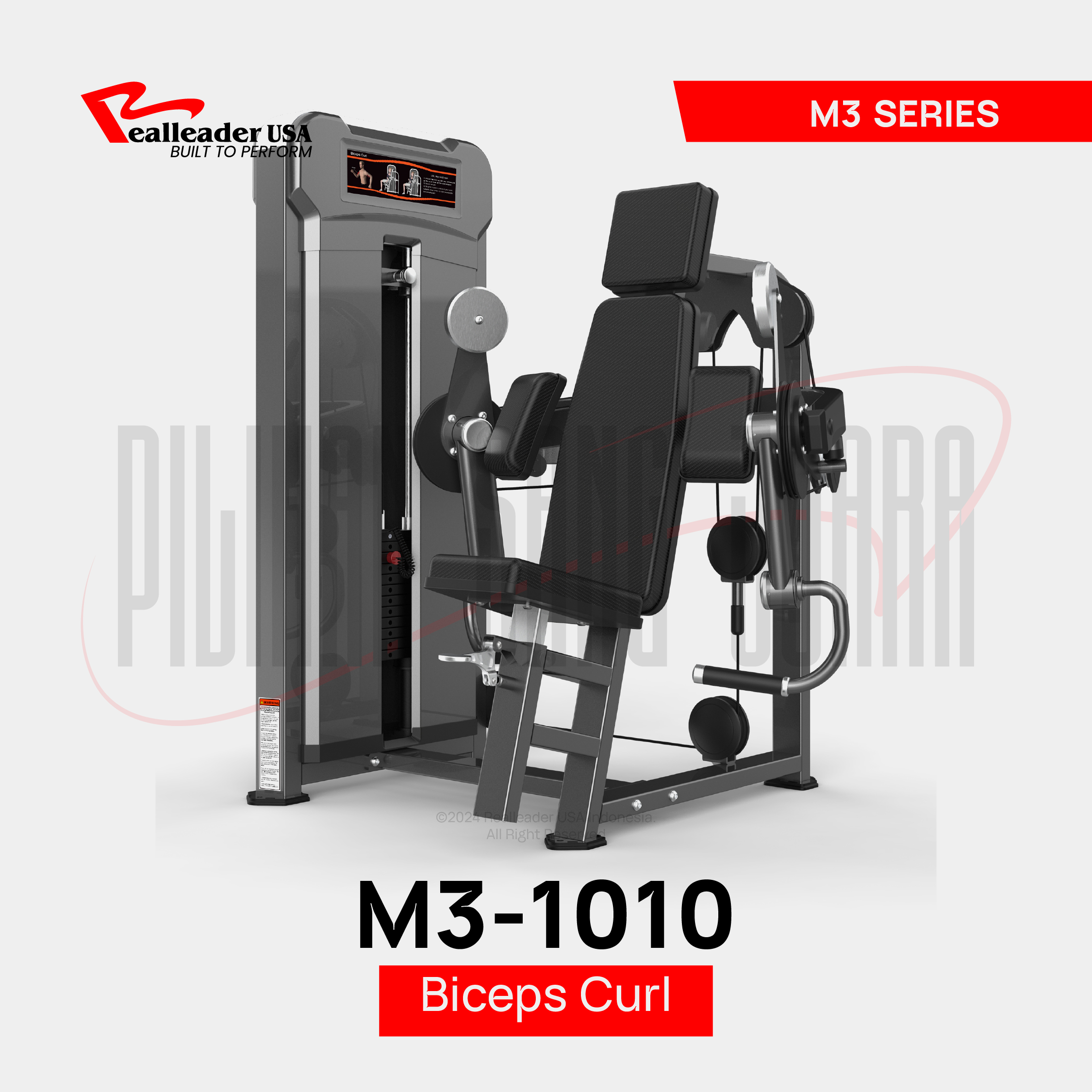 M3-1010 Seated Biceps Curl