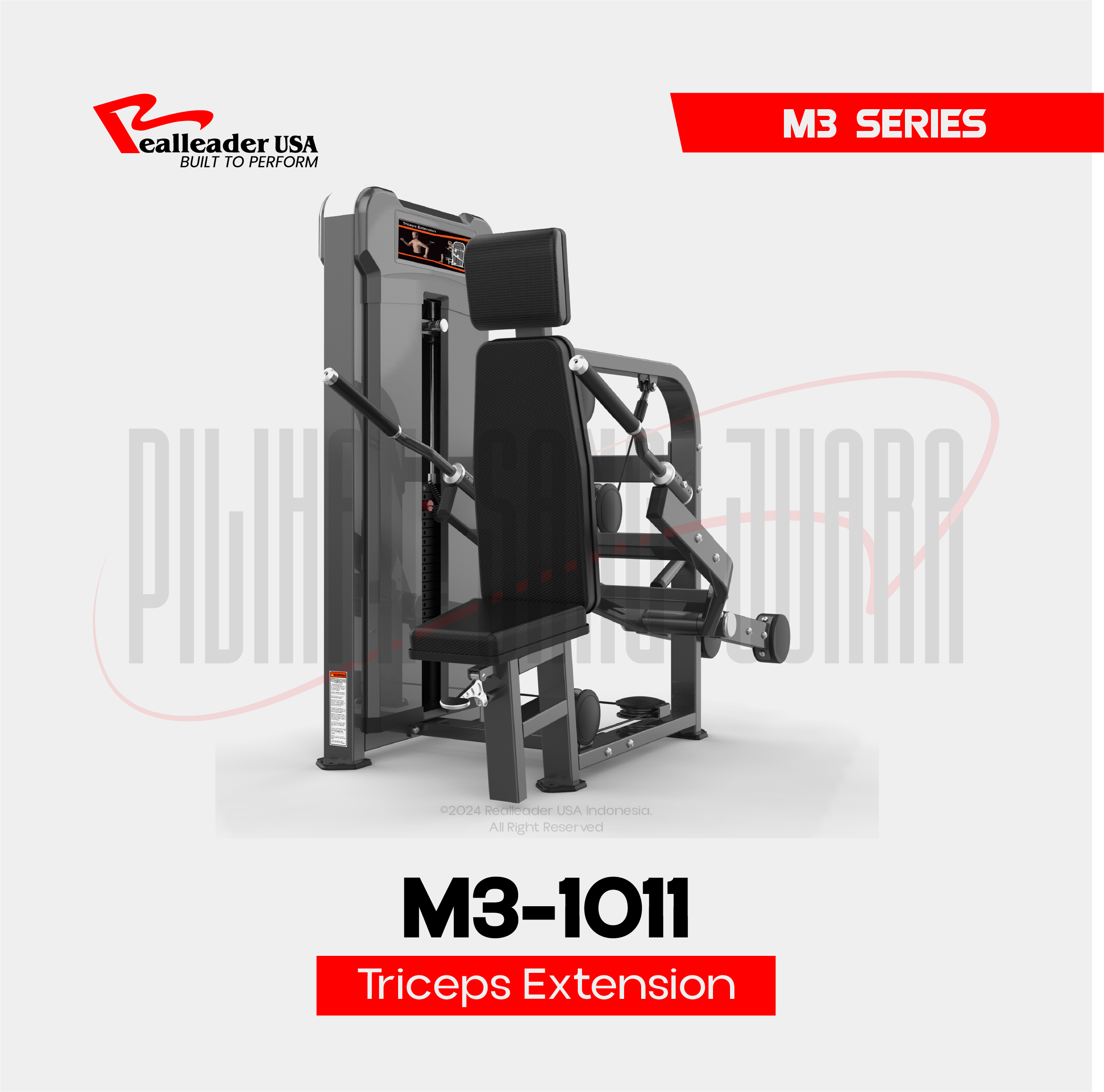 M3-1011 Seated Triceps Extension