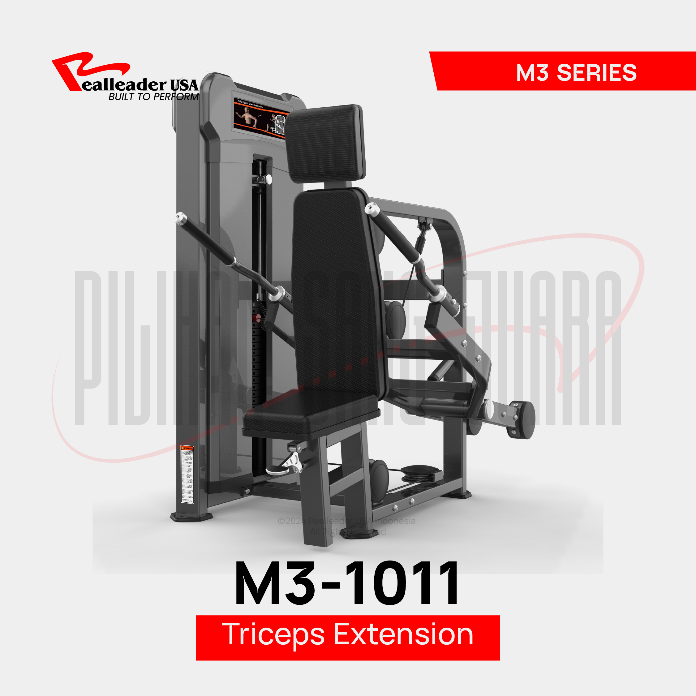 M3-1011 Seated Triceps Extension