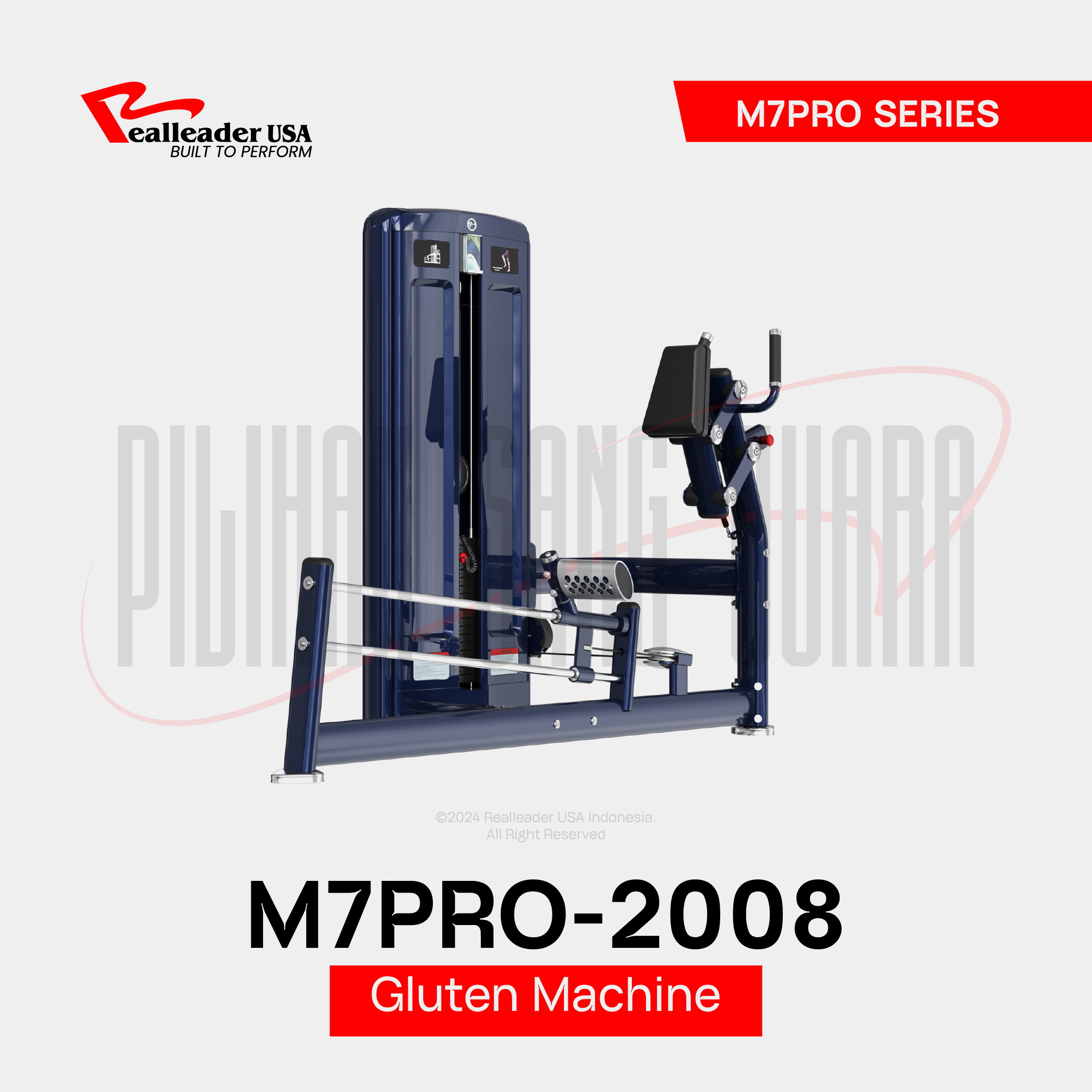 M7PRO-2008 Glute Machine
