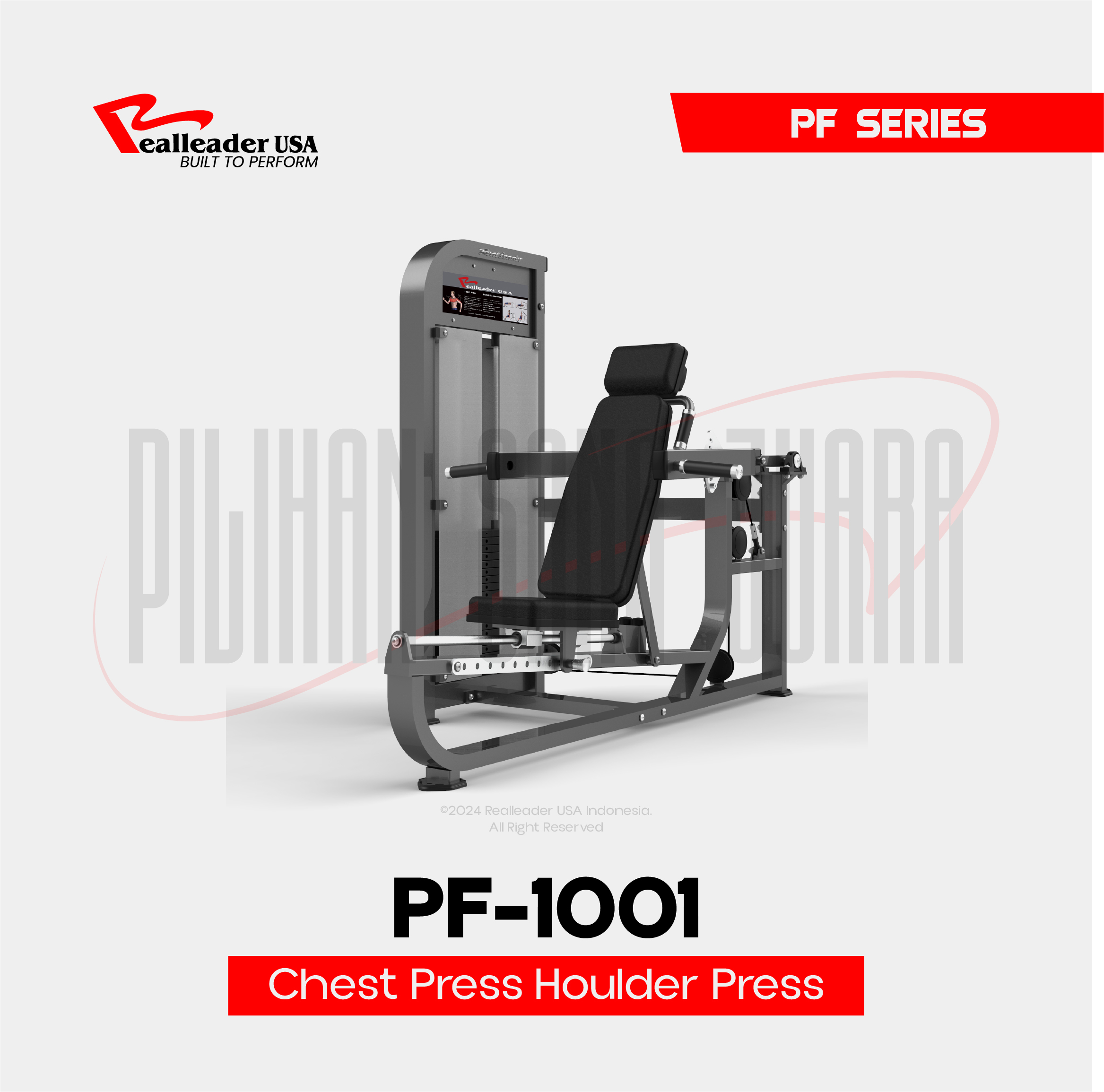 PF-1001 Chest Press/Shoulder Press