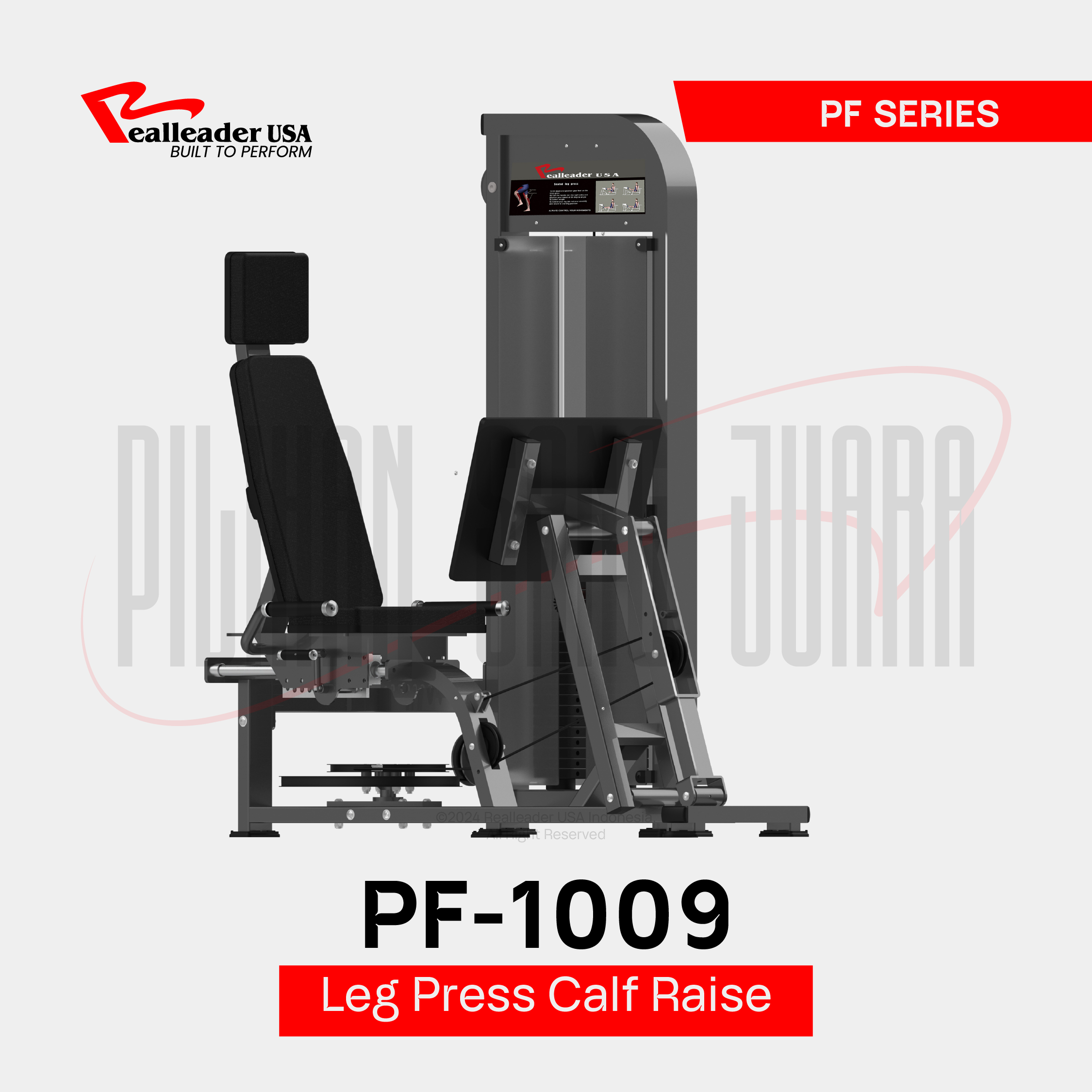 PF-1009 Leg Press/Calf Raise