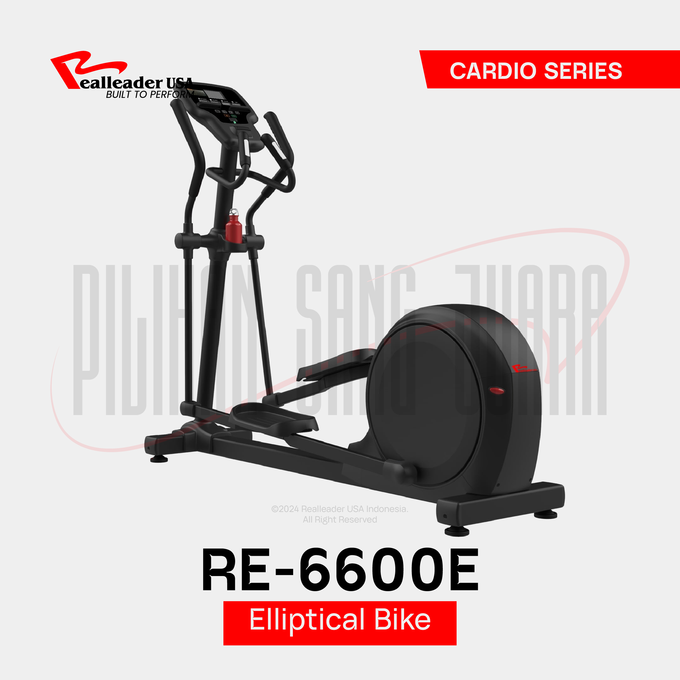 RE-6600E Elliptical Bike