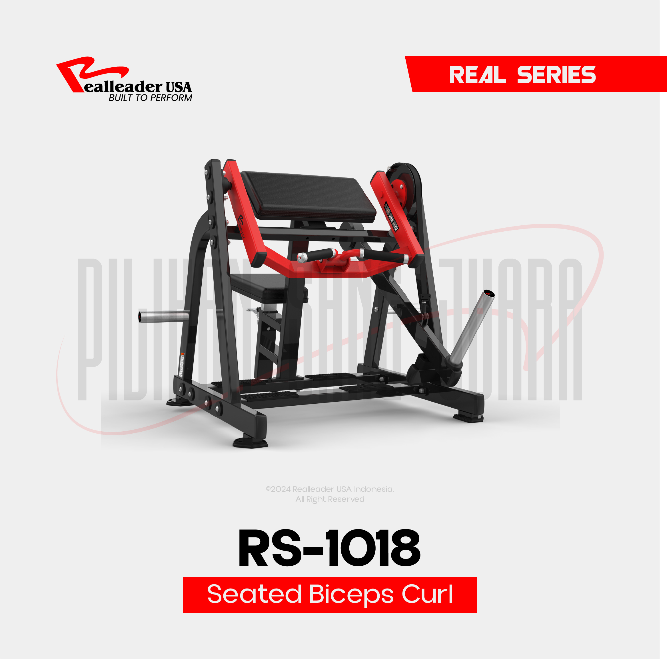 RS-1018 Seated Biceps Curl