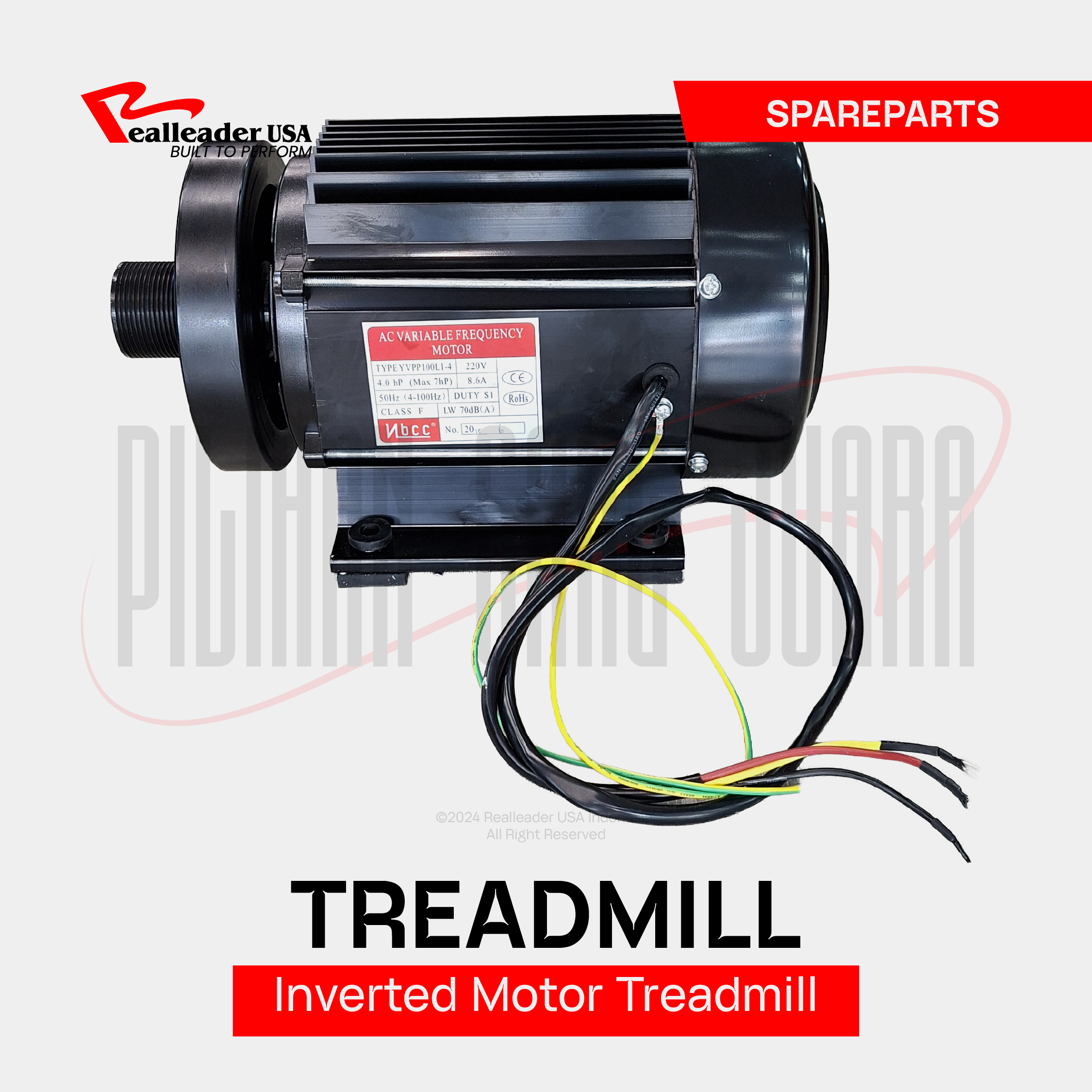 Inverted Motor Treadmill